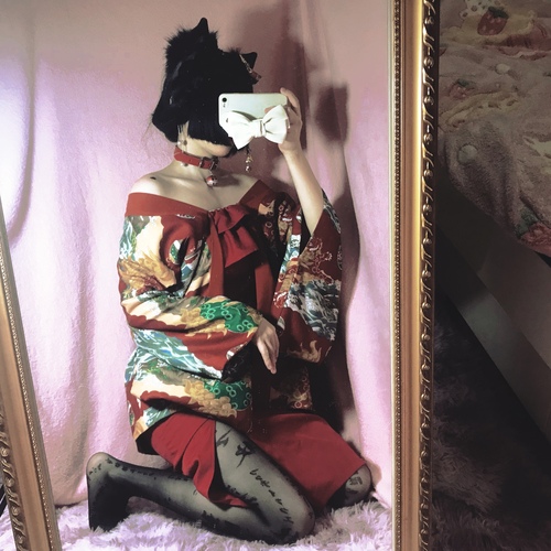 小羊喵妹妹的嘴巴